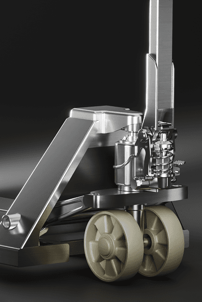 Material-handling equipment used in the case study
