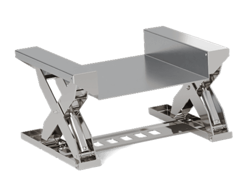 Stainless steel column lift table